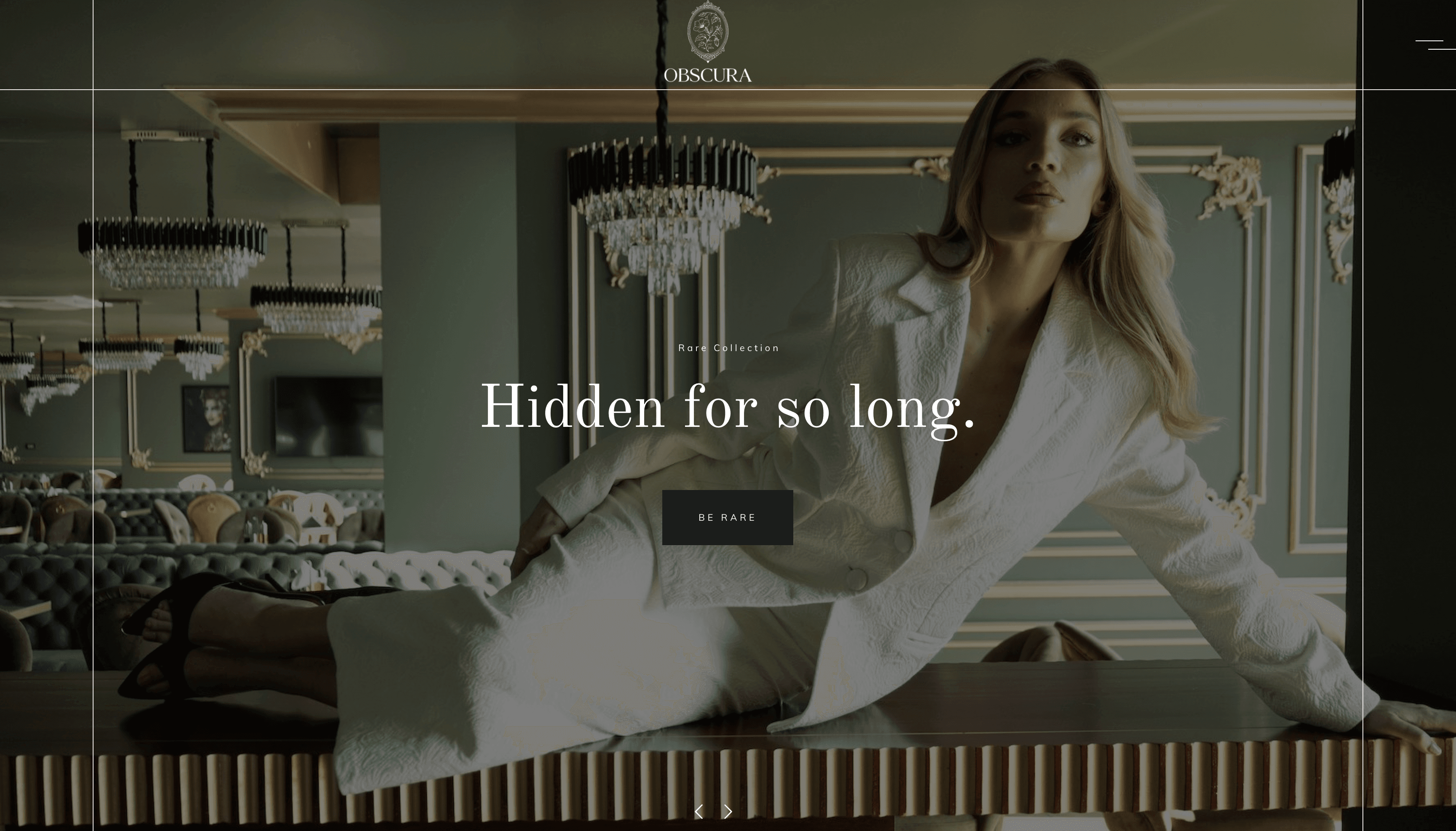 Obscura Concept website preview